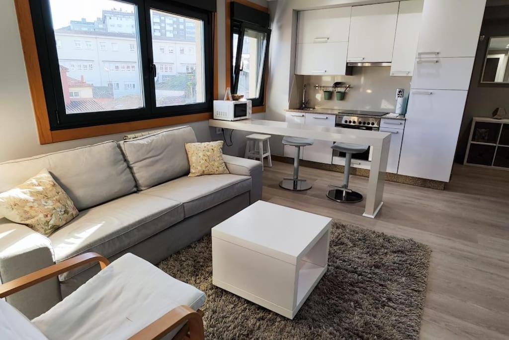 Joaquin Loriga Diseno Centro Vigo Apartment ภายนอก รูปภาพ