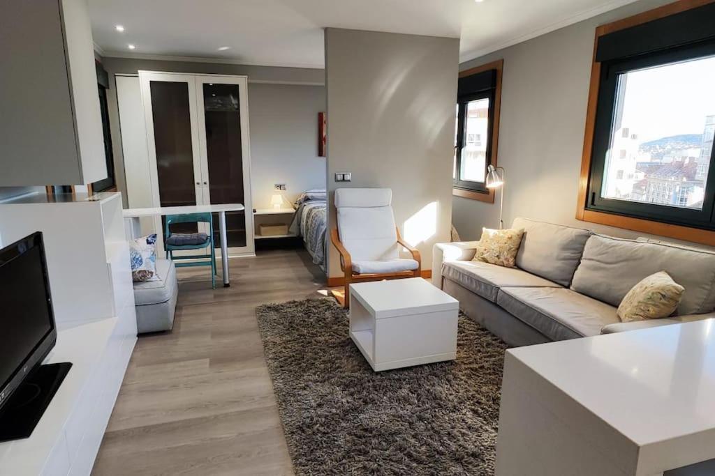 Joaquin Loriga Diseno Centro Vigo Apartment ภายนอก รูปภาพ