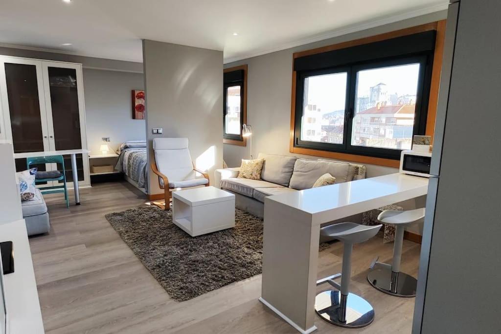 Joaquin Loriga Diseno Centro Vigo Apartment ภายนอก รูปภาพ